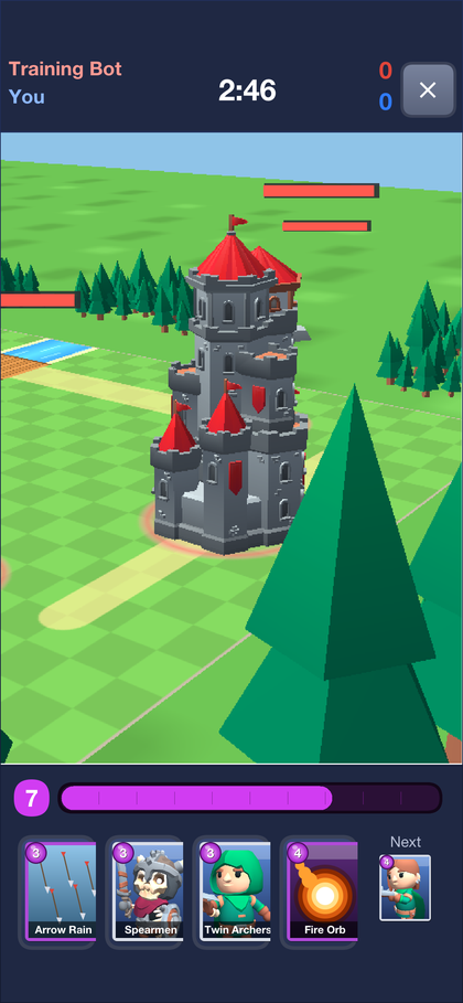 Skirmish finishing camera